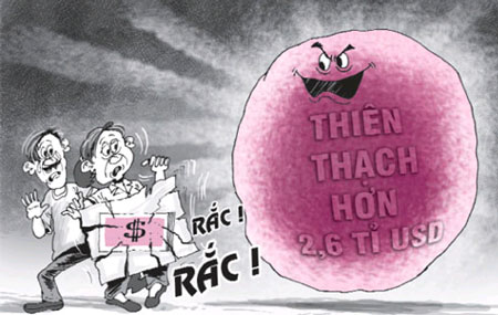 Vợ chồng ông M. đã bị lừa thông qua màn kịch mua bán thiên thạch để được hưởng hoa hồng cao“Thiên thạch” của gia tộc